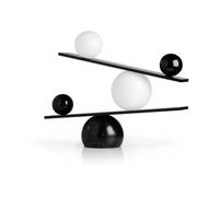 Oblure Lampe de table Balance Noir
