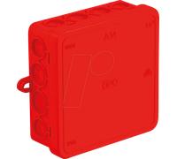OBO 2000386 - Boîte de jonction de câbles A 14, rouge