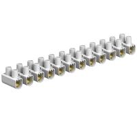 OBO Bettermann 2056550 78 CE WS Domino de raccordement flexible: 16-16 mm² rigide: 16-16 mm² Nombre de pôles: 12 1 pc(s) blanc