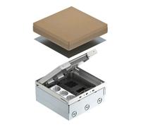 OBO Bettermann UDHOME4 2V V Steckdose Typ C (Euro-Stecker) Edelstahl (7427200)