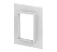 OBO Bettermann OBO Bettermann Cache de finition murale fermé G-AWAG70110RW Quantité:1