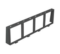 OBO Bettermann OBO Bettermann Cadre d’encastrement pour 4x1 module 45 MT45V 4 Quantité:1