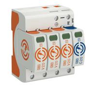 OBO Bettermann OBO Bettermann Contrôleur de surtension Vertr SurgeController V20 tripolaire avec NPE V20-3+NPE-280 Quantité:1