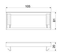 OBO Bettermann OBO Bettermann Embout tissu coupe-feu PLM EP 0810 RW Quantité:1
