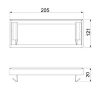 OBO Bettermann OBO Bettermann Embout tissu pare-feu PLM EP 1220 RW Quantité:1