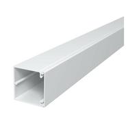 OBO Bettermann OBO Bettermann Goulotte murale et plafond sans couvercle 60 × 60 mm, PVC WDK60060RW Quantité:2