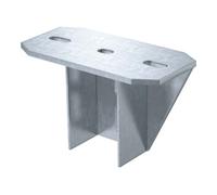 OBO Bettermann OBO Bettermann Plaque de fixation Vertr pour U-manche KU 7 NOX FT Quantité:1