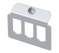 OBO Bettermann OBO Bettermann Plaque de support 3x motif de trous Type B MTM 3B Quantité:1
