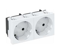 OBO Bettermann OBO Bettermann Prise 33 degrés, 2 pôles avec terre STD-D3S RW2 Quantité:1