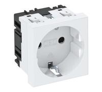 OBO Bettermann OBO Bettermann Prise de courant 0 degré, 1 prise avec terre STD-D0 RW1 Quantité:1