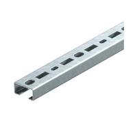 OBO Bettermann OBO Bettermann Rail profilé CML3518P2000FT SW 16,5 mm perforé Quantité:2
