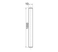 OBO Bettermann OBO Bettermann Tige filetée galvanisée TR M10 1M G Quantité:1
