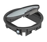 OBO Bettermann Vertr Insert d'appareillage montage universel, PA GESR4 U 9011