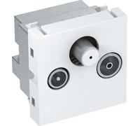 OBO Bettermann Vertr Prise d'antenne Prise de branchement ANT-3SD RW1