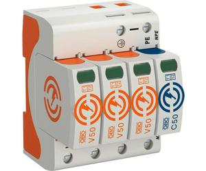 OBO CombiController V50 tripolaire avec NPE 280 V, 1 pièce.