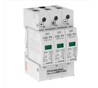 OBO SurgeController V20, tripolaire, photovoltaïque, 1000 V CC, 1 pièce.