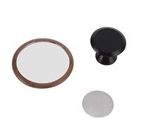 Observateur de débit de café à miroir réfléchissant, miroir d’extraction du café sans fil avec tête sphérique rotative à 360°, miroir de visualisation HD en verre pour portafiltre