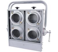 Obturateur d'audience EUROLITE 4xPAR-36 sil. - Blinders