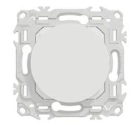 Obturateur odace - pré-perçage pour sortie de câble - blanc craie - SCHNEIDER - S920666