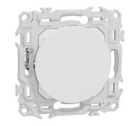 Obturateur - SCHNEIDER - Odace - Blanc (RAL 9003 mat) - Griffes montées - IK04 IP21D