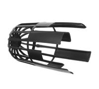 Obuyke Protection de gouttière en treillis, Protège-gouttières en plastique noir, couvercle rond anti-obstruction pour canalisation de gouttière, installation facile, pour sortie de