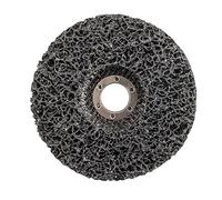 OC-PRO Disque Abrasif 115 mm en Nylon Non-Tissé avec Revêtement de Carbure de Silicium, Grain Moyen (24 ou 36), Gris, Pour Meuleuse d'Angle