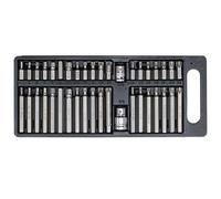 OC-PRO Embouts Torx, Hexagonaux, XZN (Spline) - Coffret de 40 Pièces - Adaptateurs pour Carré de 3/8 et 1/2 - En Acier Chrome Vanadium