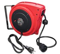 OC-PRO Enrouleur Électrique Automatique Mural Gros Câble 3G 2.5 mm² 15 M Rouge