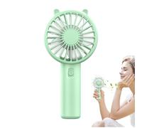 Ocastuted Ventilateur Portatif À Main - Ventilateur Rafraîchissant Rechargeable | Mini Compact Silencieux, Vent Puissant Personnel pour Voyages et Extérieur, Personnel Portable