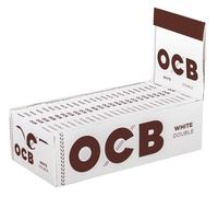 OCB - Lot de 100 feuilles de papier à rouler Filigrane Gomme No 4 court, 50 carnets / livrets (2 boîtes)