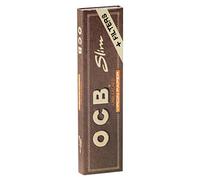 OCB Virgin King Size Slim Papers+Tips Natrlich Lot de 16 carnets de 32 feuilles et 32 filtres