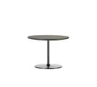 Occasional Low Table Ø35 Noyer/ Chocolat