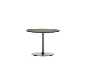 Occasional Low Table Ø35 Noyer/ Chocolat