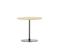 Occasional Low Table Ø45 Chêne/Chocolat