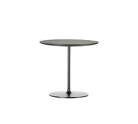 Occasional Low Table Ø45 Noyer/ Chocolat