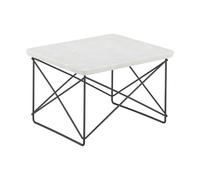Occasional LTR Table de Chevet Marbre clair/Noir