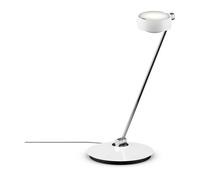 Occhio Lampe de table Sento Tavolo LED - blanc brillant - gauche - sans Occhio Air - 80 cm - E
