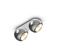 Occhio Plafonnier io giro doppio volt C - chrome brillant