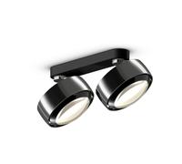 Occhio Plafonnier Più alto doppio volt C80 - chrome brillant