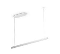 Occhio Suspension Mito linear volo 100 - argent mat - fixé - sans Occhio Air - table/wide