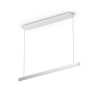 Occhio Suspension Mito linear volo 100 - argent mat - variable - avec Occhio Air - table/wide