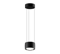 Occhio Suspension Sento Sospeso LED up - noir mat - avec Occhio Air - D