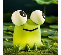 OCCOUMR Silicoud Veilleuse LED Grenouille Enfant en Silicone, Lampe Nuit Dimmable avec Minuterie, Commandes Tactile, Recharge USB, Décoration Chambre Bébé Fille Garçon