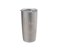 Ocean Springs Mississippi Design vintage élégant Gobelet isotherme en acier inoxydable double paroi