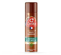 O'Cedar - Dépoussiérant Multi Surfaces - Bois et Meubles - Élimine la Poussière Et Fait Briller - Cire de Carnauba - Bois De Santal - Toutes Surfaces - Fabriqué En France - Aérosol 300mL