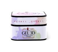 OCIBEL - Gel 2 en 1 3D Fluid &amp Glue Strass - Effets Cristal &amp Fixation Forte 50 g
