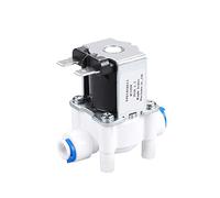 Ocobudbxw ER-NM Boucle Conception Électrovanne en Plastique 220V 1/4 "Tuyau De Tuyau Connexion Rapide Purificateur d'eau Fontaine À Boire Contrôleur De Pression
