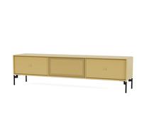 Octave V Étagère TV Cumin - cadre noir Montana QUICK SHIP - 5715288422189