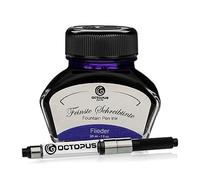 Octopus Fluids Flieder - encre d'écriture avec convertisseur, encre de stylo plume, violet 30ml