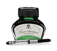 Octopus Fluids Frühlingsgrün - encre d'écriture avec convertisseur, encre de stylo plume, vert 30ml